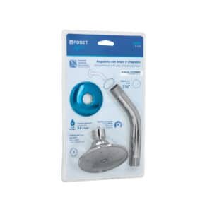 R-504B.jpg 49284 - Regadera redonda 3-1/2", brazo y chapetón en blíster, Aqua
