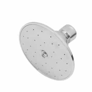44493 - Regadera redonda metálica 3-1/2" sin brazo, Foset Aqua