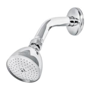 R-509.jpg 49448 - Regadera cónica 2-1/2" brazo y chapetón de acero, Foset Aqua