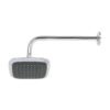 49451 - Regadera cuadrada plato ancho 6" brazo inox a muro, Aero