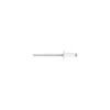 46576 - Bolsa c/50 remaches 5/32"x3/8" blancos aluminio, ala 5/16"