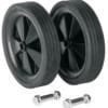 103321 - 2 ruedas de repuesto para COMP-60LB y COMP-120LH, Truper