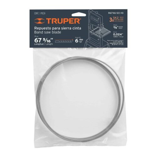 16286 - Repuesto sierra 67" x 6 dpp, para sierra cinta SCI-10