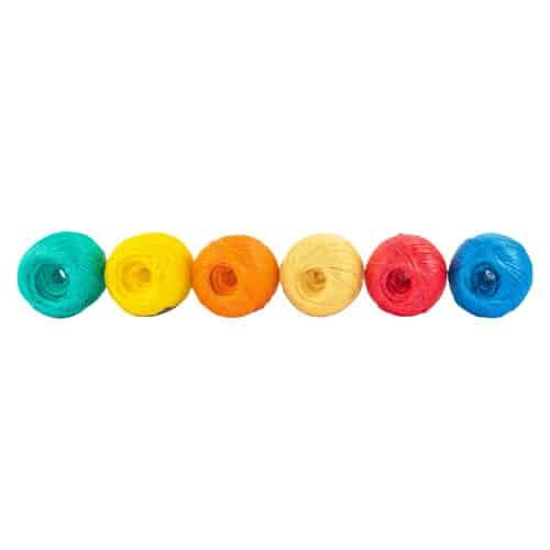 45033 - Rollo de rafia de 230 m colores surtidos calibre 2.2 g/m