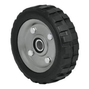 45480 - Rueda de hule sólido 6" para diablo, doble balero, Pretul