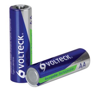 47204 - Blíster con 2 pilas recargables AA larga duración, 2500 mAh