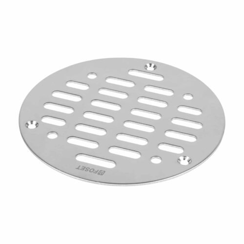 46047 - Rejilla de acero inoxidable 5", cierre con tornillos, Foset