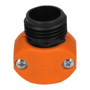 12716 - Conector 5/8"-3/4" macho de ABS para manguera, Truper