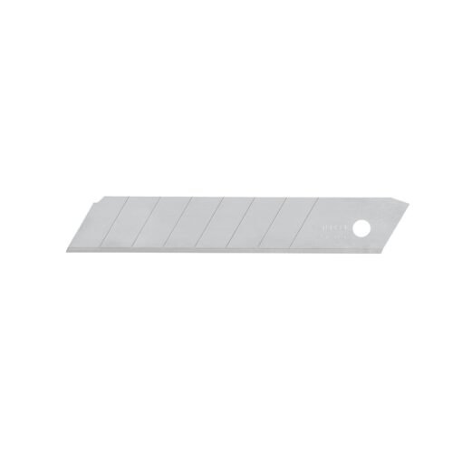 100101 - Estuche con 50 cuchillas SK4 de 18 mm para cutter, Truper