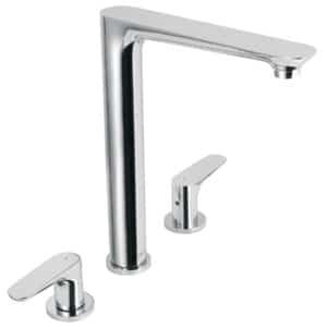 45192 - Mezcladora cuello alto para fregadero, cromo, FOSET RIVIERA