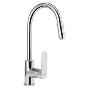 45194 - Monomando retráctil para fregadero, cromo, FOSET RIVIERA