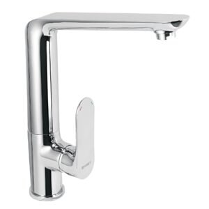 45193 - Monomando cuello alto para fregadero, cromo, FOSET RIVIERA