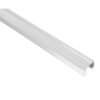 48973 - Riel superior  "JJ" de aluminio para puerta corrediza 3 m