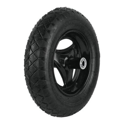 25006 - Llanta completa neumática 14", incluye eje y baleros, Pretul