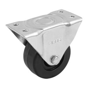 48599 - Rodaja hule 3", placa fija con buje, carga 50 kg, FIERO