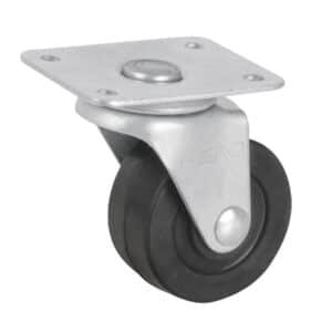 48605 - Rodaja hule 2", placa giratoria c/balero, carga 40kg, FIERO