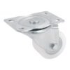 48627 - Rodaja de polietileno 2-1/2 placa giratoria con balero FIERO