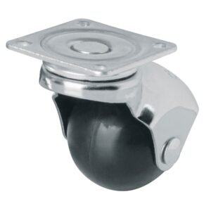 44390 - Rodaja esférica, 40 mm con placa, FIERO