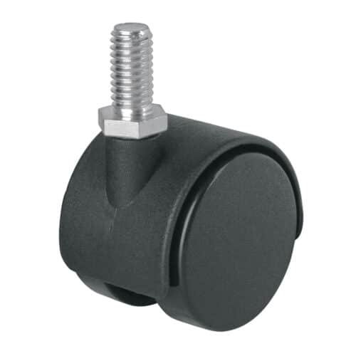 49696 - Rodaja tipo yoyo de 40 mm con espiga roscada, FIERO
