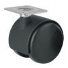 44385 - Rodaja tipo yoyo de 50 mm con placa, sin freno, FIERO
