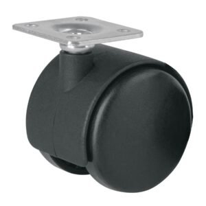44385 - Rodaja tipo yoyo de 50 mm con placa, sin freno, FIERO