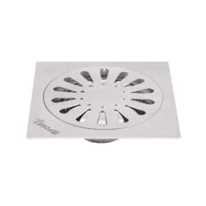 45472 - Resumidero cuadrado 6"x 6", acero inoxidable, gota, Aqua