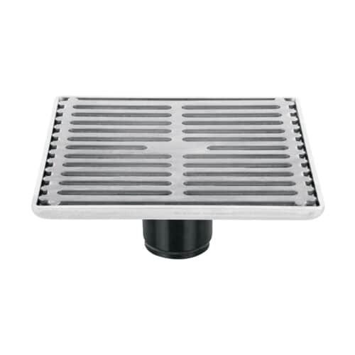 46048 - Resumidero cuadrado de acero inoxidable 6" x 6", Foset