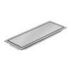 46544 - Resumidero rectangular 30x11cm reversible, inox, FOSET AQUA