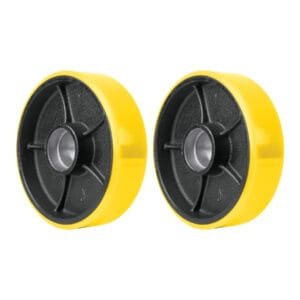 100255 - 2 Ruedas para patín traspaleta de 2.5 ton PAT-2.5PU, Truper
