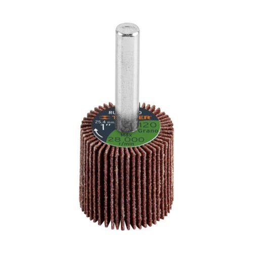 13035 - Rueda flap de 1", grano 120, Truper