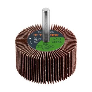 13039 - Rueda flap de 2", grano 120, Truper