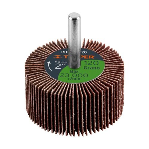13039 - Rueda flap de 2", grano 120, Truper