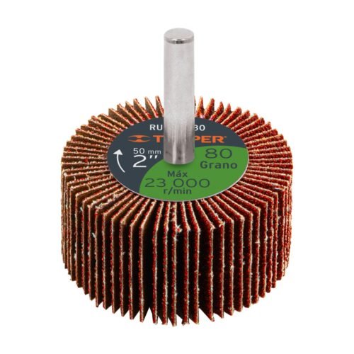 13038 - Rueda flap de 2", grano 80, Truper