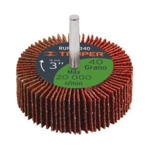 13040 - Rueda flap de 3", grano 40, Truper