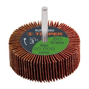 13042 - Rueda flap de 3", grano 80, Truper