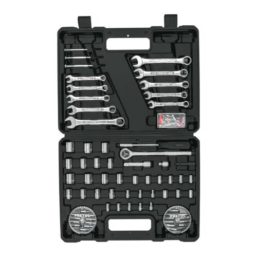 22980 - Juego de 71 herramientas 1/4" y 3/8" para mecánico, Pretul