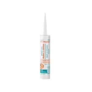 18565 - Sellador translúcido para baños y cocinas, 280 ml, Truper
