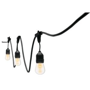 49994 - Serie de 7.3 m con 12 luces incandescentes para exterior