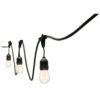 49992 - Serie de 7.3 m con 12 luces de LED para exterior, Volteck