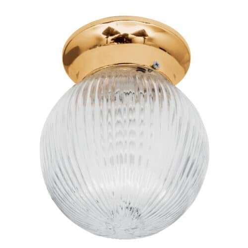 SOB-102S.jpg 46628 - Luminario decorativo 19x16 cm pantalla cristal, sin lámpara