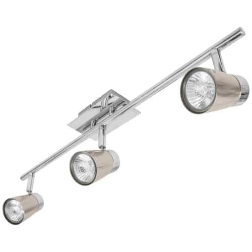 48434 - Luminario de sobreponer con 3 spots base GU10, Volteck