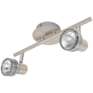 48441 - Luminario de sobreponer con 2 spots base GU10, Volteck
