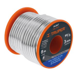 SOL-95-5.jpg 14367 - Soldadura con núcleo resina 95/5, tubería de gas, 450 g