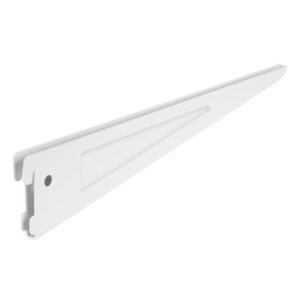47716 - Ménsula plana blanca para cremallera doble, 37cm, FIERO
