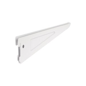 47713 - Ménsula plana blanca para cremallera doble, 22cm, FIERO
