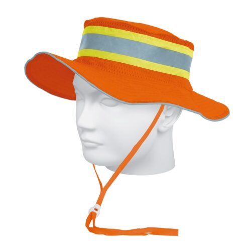 14009 - Sombrero naranja alta visibilidad con reflejante, Truper