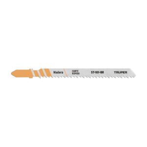 18125 - Blíster con 5 seguetas 10 DPP zanco "T" corte recto triplay