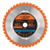 100105 - Disco sierra 10" para madera, 40 dientes centro 1", Expert