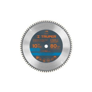 18310 - Disco sierra 10" para aluminio, 80 dientes centro 5/8"