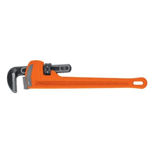 15839 - Llave stilson 18" cuerpo robusto de hierro dúctil, Truper